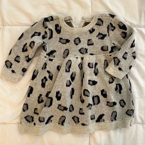 Tea collection sweater dress size 3-6 months